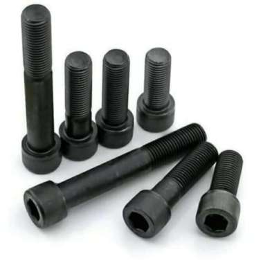 Baut L Hitam M8 X 150 Baja