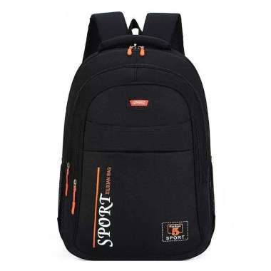 Tas Sekolah Pria Ransel Backpack Cowok Cewek SMP SMA SD Onepeace Hitam