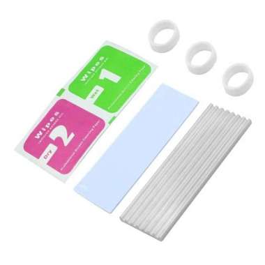 Heatsink N80 SSD NGFF NVME SATA Laptop Notebook Cooling Pendingin Silver
