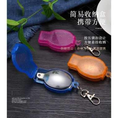 Sendok Set Stainless Steel Alat Makan Set Gantungan Kunci Sendok