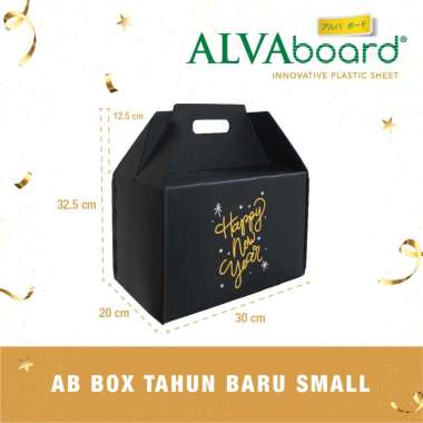 ALVAboard Box Spesial Tahun Baru, Packaging Hampers, Dus Sembako small