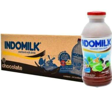 Promo Harga Indomilk Susu Cair Botol Melon 190 ml - Blibli