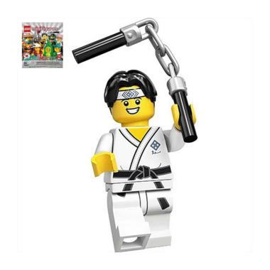 LEGO 71027 Minifigure Series 20 no 10 Sealed Martial Arts Boy Mainan Anak
