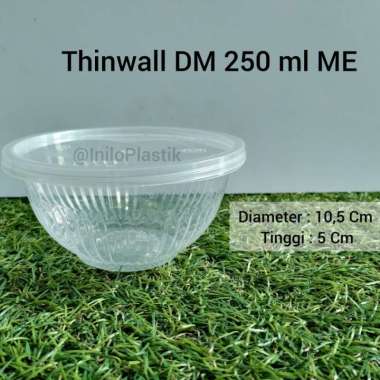 Thinwall DM 250 ml Bowl ME / Thinwall Food Container 250 ml [1pack]