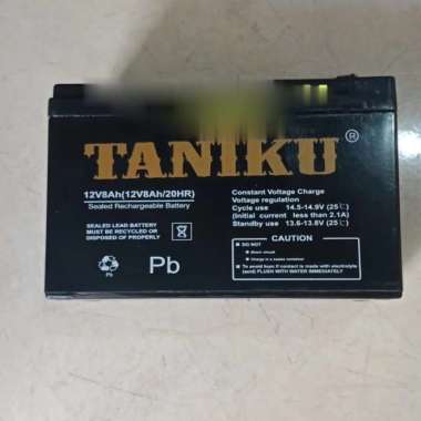 Baterai Sprayer Elektrik Taniku 12V 8Ah / Aki Kering Sprayer Elektrik