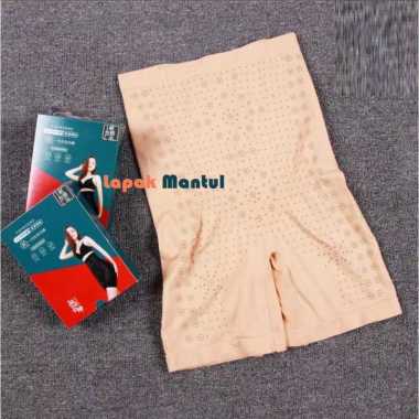 Korset Infrared Wanita Slimming Pant Celana Korset Pelangsing Korset Sensor dan Kawat Penyangga Crea