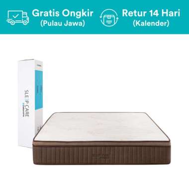 Dekoruma Anko Kasur Spring Bed Euro Top Medium Soft [Hanya Matras Springbed] 160 x 200 Cokelat