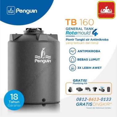 Tangki Air Penguin TB 160 / Toren Air Penguin 1550 Liter / Tandon Air SAND STONE