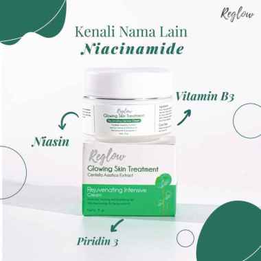 Reglow Cream Pemutih Wajah Original Perawatan Anti Aging BPOM