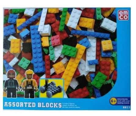 EMCO brix 8813 Assorted Block | Mainan Edukasi Building Block