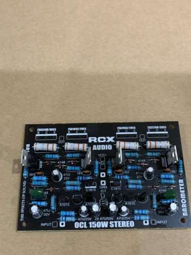 Kit power ampli OCL 150w stereo
