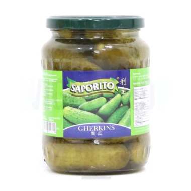 SAPORITO Gherkins Acar Timun [670 g]