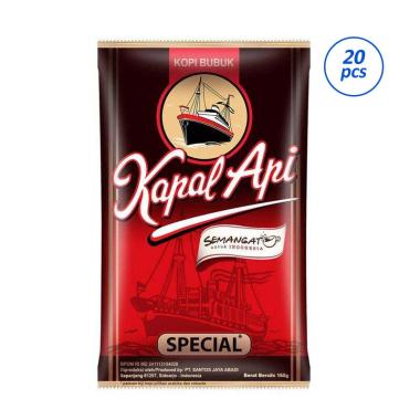 Promo Harga Kapal Api Kopi Bubuk Special 165 gr - Blibli