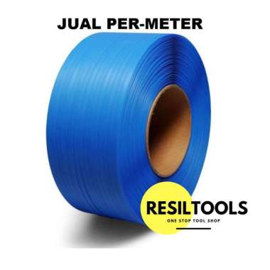 Plastic Strapping Belt 11 mm Biru Sabuk Strap Band Plastik Permeter