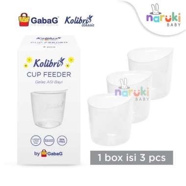 Gabag Kolibri Cup Feeder isi 3pcs