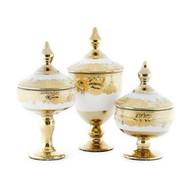 Vicenza CRT383 Motif Gemini Toples Piala white