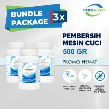 [BUNDLE] Pembersih Mesin Cuci Washing Machine Cleaner PROKLEEN 3pcs - 500gr
