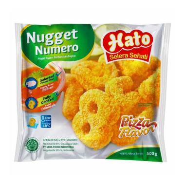 Promo Harga Hato Nugget Numero 500 gr - Blibli