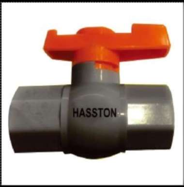 Stop kran/ Ball Valve Body PVC / katup PVC tipe bola 3/4" prohex