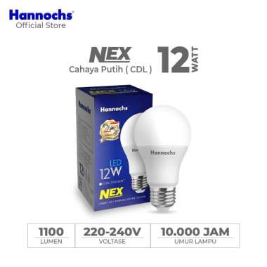 Hannochs NEX Lampu LED - White [12 watt] Putih