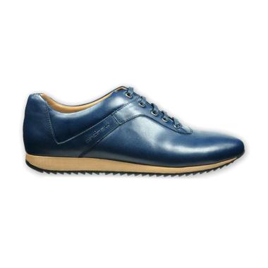 Andrew Barnes Casual Sepatu Kasual Pria 42 BLUE