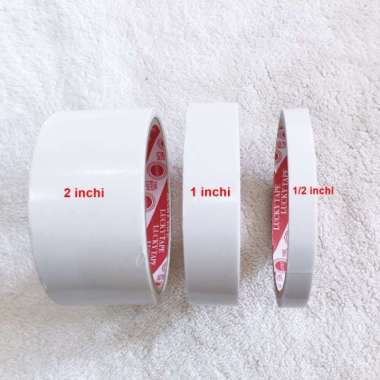 DOUBLE TAPE 1 INCHI LUCKY - 7121002