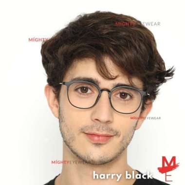 Kacamata Pria Antiradiasi Photochromic Blueray Harry Minus Plus + Lensa Bening