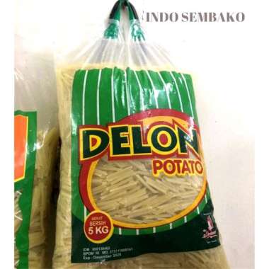 Delon potato 5kg/delon kentang potato 5kg/potato delon 1 bal 5kg/stik kentang delon potato 5kg
