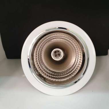 Rumah Lampu Downlight 5" E27 Putih