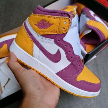 Air Jordan 1 Retro High OG Brotherhood (GS) || yellow toe taxi sbb 3.0
