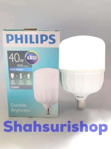 LAMPU PHILIPS LED 40 W WATT 40W CAPLSULE E27