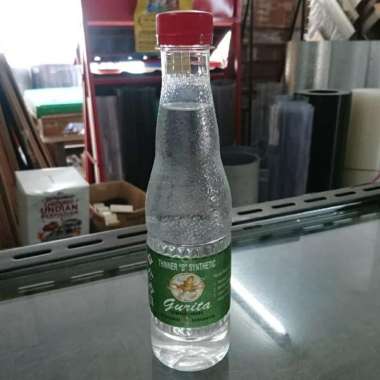 Thinner B Synthetic merk Gurita kemasan botol 0.4 liter
