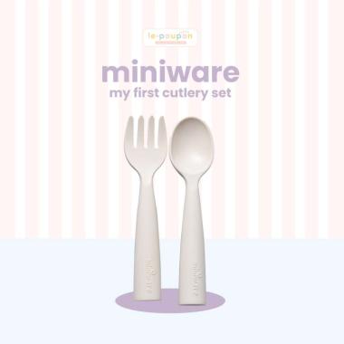 Miniware My First Cutlery Putih Tulang