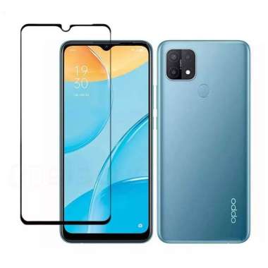 Promo Tempered Glass Layar Oppo A15 / A15s Full Cover Anti Gores Kaca Oppo A15