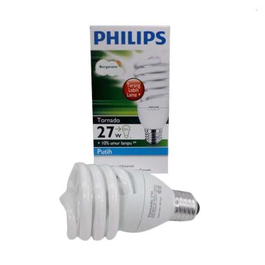 PHILIPS CDL CoolDayLight Tornado Lampu - Putih [27 Watt] PUTIH