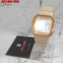 Jam Tangan Wanita Jonas Jasmin Original Tali Rubber Tanggal Aktif Free Box dan Garansi 100% JJ50120