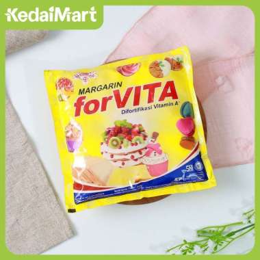 Forvita Margarine Sachet 200 Gram/Mentega Forvita sachet-KEDAIMART