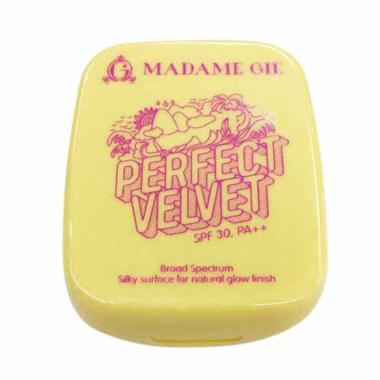 Madame Gie Perfect Velvet SPF 30 Two Way Cake - MakeUp Bedak Padat 04 Suede