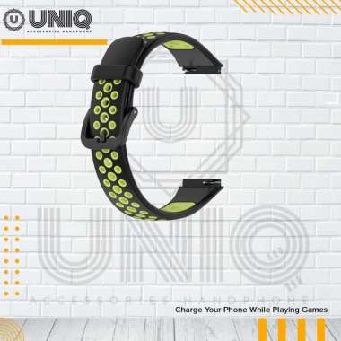 Nike Strap Huawei Band 7 Tali Smartwatch Sport Huawei Band 7 Premium Quality Strap Black lime