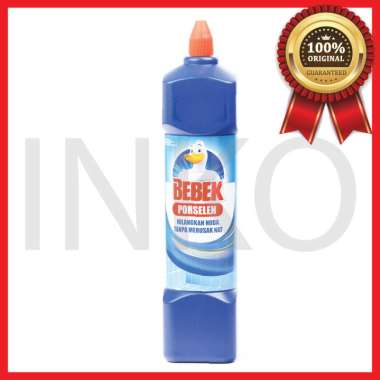 BEBEK Porselen Kloset Pembersih Kamar Mandi - Biru [750 mL/ Kemasan Botol] BlUE