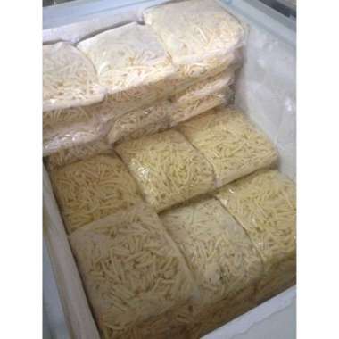 Kentang Frozen curah French fries shoestring Premium 500gr