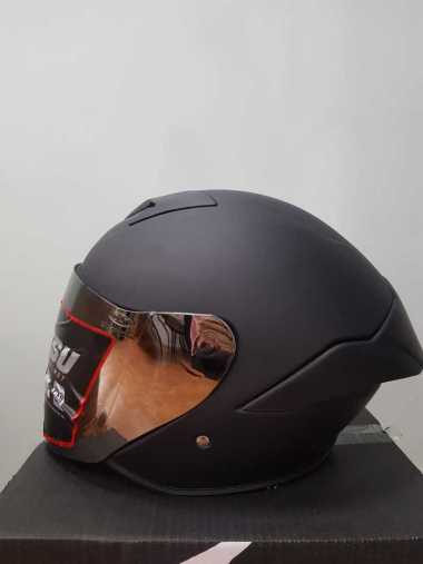 HELM HALF FACE / HELM JITSU / BLACK DOFF