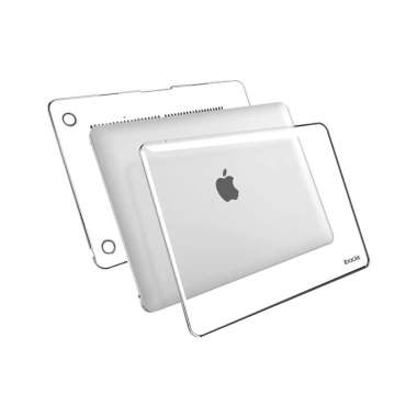 Ibacks Raiden Crystal Clear Case for MacBook PRO 13 [Non TouchBar 2018-2019] TRANSPARAN