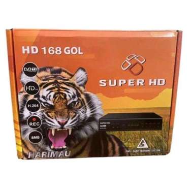STB SET TOP BOX HARIMAU MACAN SUPER HD168GOL HD 168 GOL TV DIGITAL BISA BUAT TV TABUNG / LCD / SMART