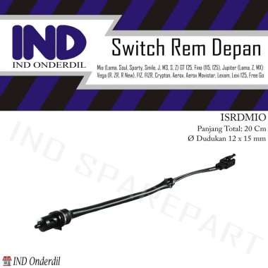 Switch-Swit-Suit-Sensor Lampu Rem Depan-Kanan Jupiter MX Lama & Jupiter Z Burhan-New Robot-Salib & F