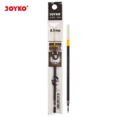 Gel Pen Refill Isi Ulang Pen Isi Pulpen Joyko GPR-200 0.5 mm Black
