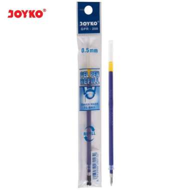 Gel Pen Refill Isi Ulang Pen Isi Pulpen Joyko GPR-200 0.5 mm Blue