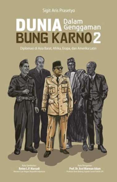 Mizan Buku Sosial & Politik Dunia Dalam Genggaman Bung Karno 2 Multicolor
