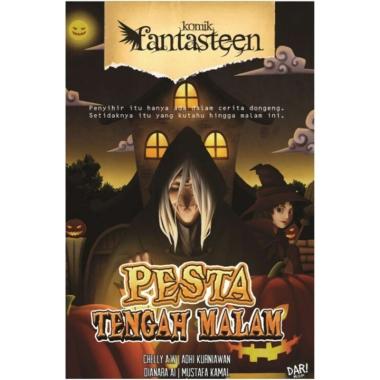 Mizan Buku Novel Komik Fantasteen 57 Pesta Tengah Malam | Fantasi  Multicolor