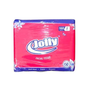 tisu jolly 560g tisu wajah 560 gram facial tissue 2 play sheets